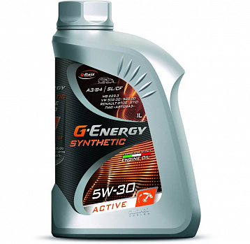 Масло моторное G-Energy Synthetic Active 5w30 синт 1л фото в интернет-магазине Авто-Энерджи